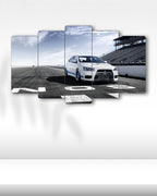 Mitsubishi Lancer Evolution X - 5 Parçalı Araba Tablo