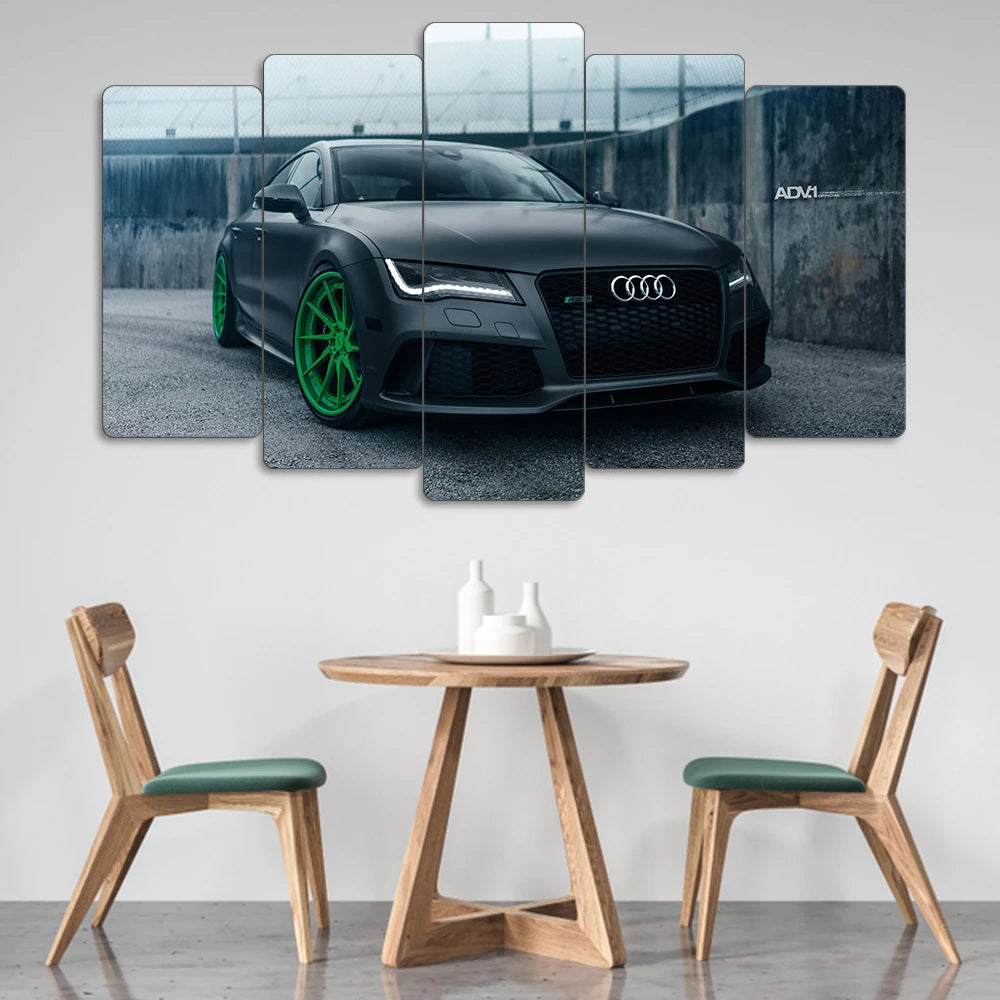Audi RS7 (C7) Stance Edition - 5 Parçalı Araba Tablo
