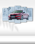 Skoda Superb III Combi - 5 Parçalı Araba Tablo