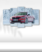 Skoda Superb III Combi - 5 Parçalı Araba Tablo