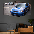 Subaru Impreza WRX STI 2005 - 5 Parçalı Araba Tablo