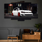 Volkswagen Golf GTI MK7 - 5 Parçalı Araba Tablo