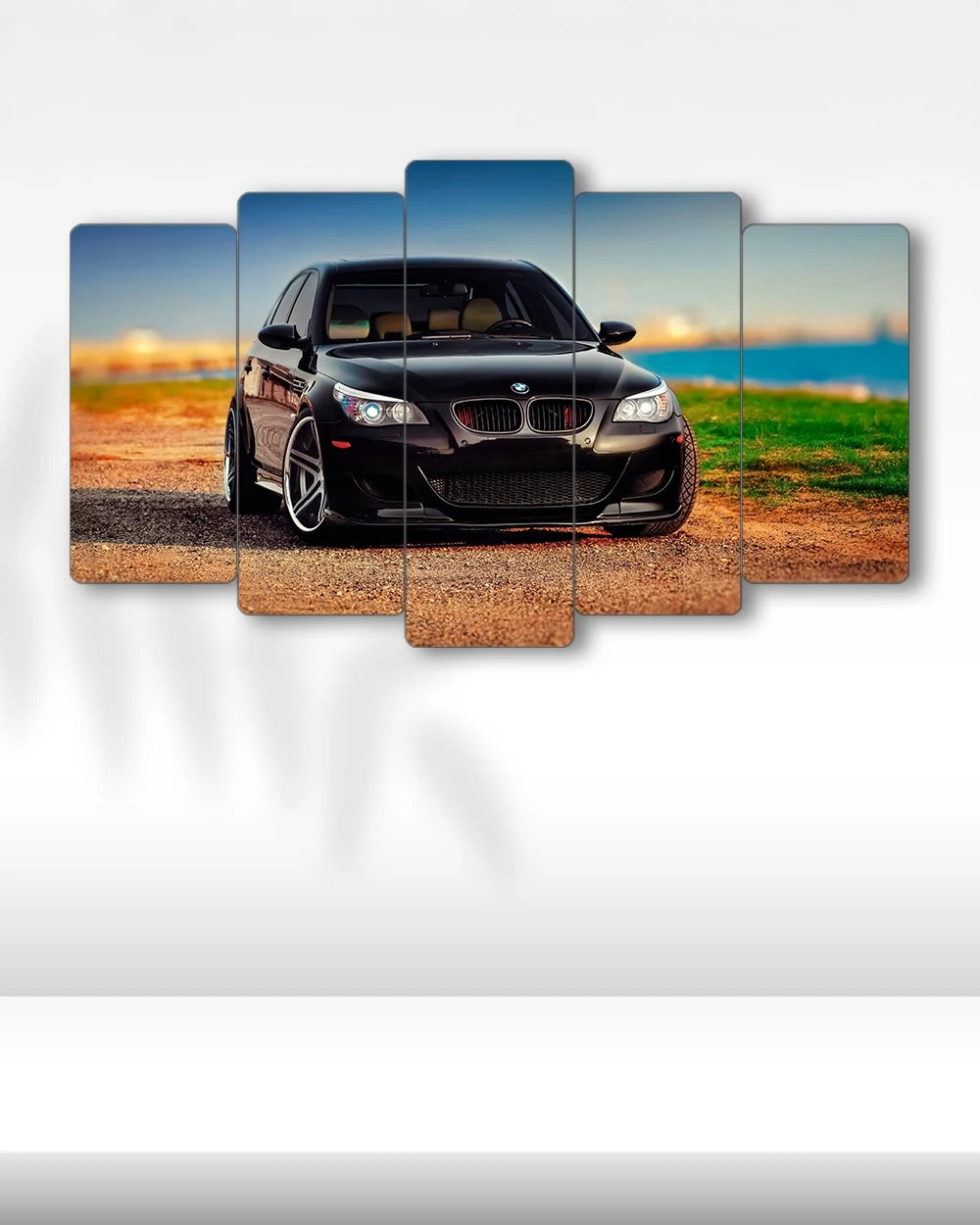 BMW M5 E60 2005 - 5 Parçalı Araba Tablo