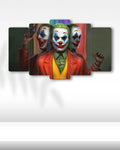 Joker, Üçlü Yüz İfadesi - 5 Parçalı Tablo