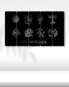 The Witcher, Sembol Tasarımı - 5 Parçalı Tablo