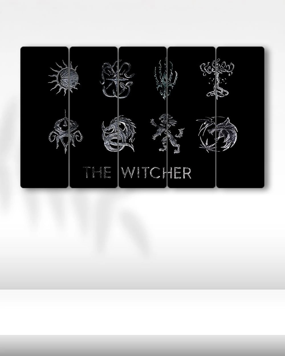 The Witcher, Sembol Tasarımı - 5 Parçalı Tablo
