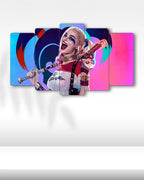 Harley Quinn, Suicide Squad - 5 Parçalı Tablo