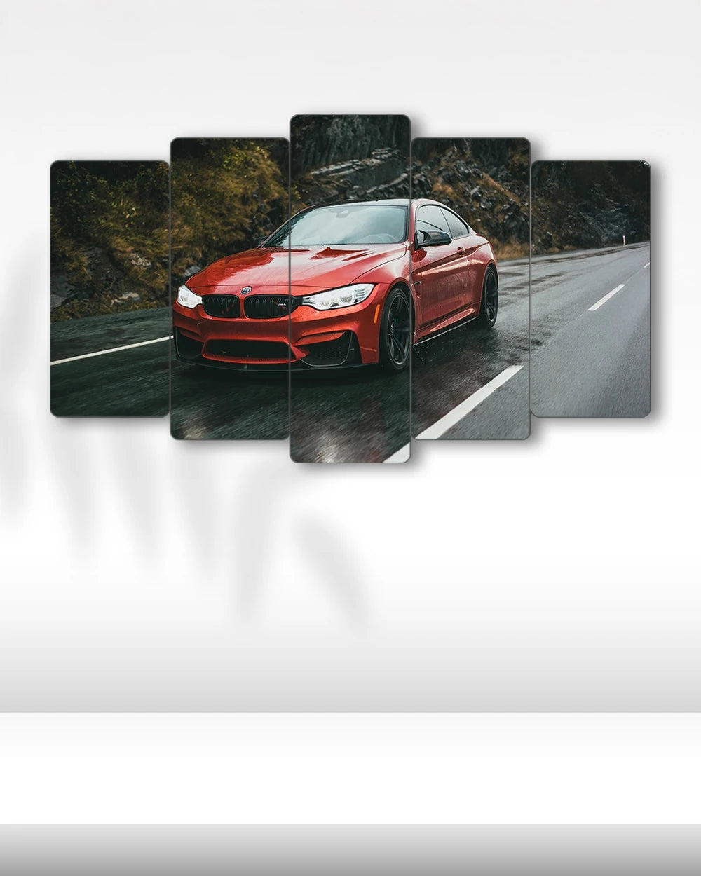 BMW M4 F82 2015 - 5 Parçalı Araba Tablo
