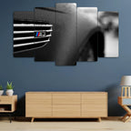 BMW M3 Badge - 5 Parçalı Araba Tablo
