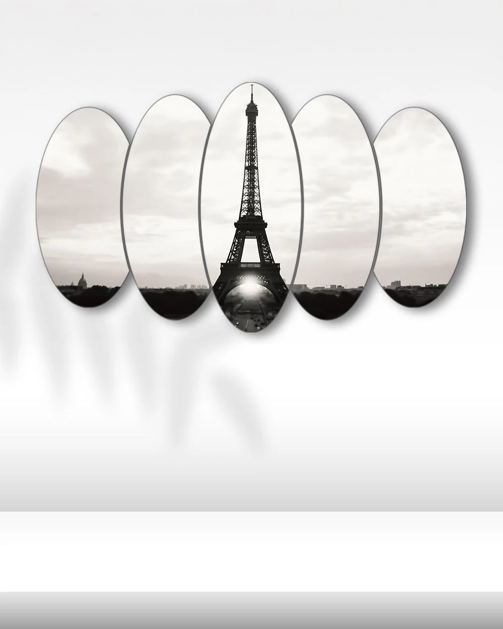 Eyfel Kulesi Paris - 5 Parçalı Tablo