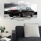 Dodge Challenger R/T - 5 Parçalı Araba Tablo