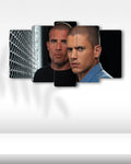 Lincoln Burrows ve Michael Scofield, Prison Break - 5 Parçalı Tablo