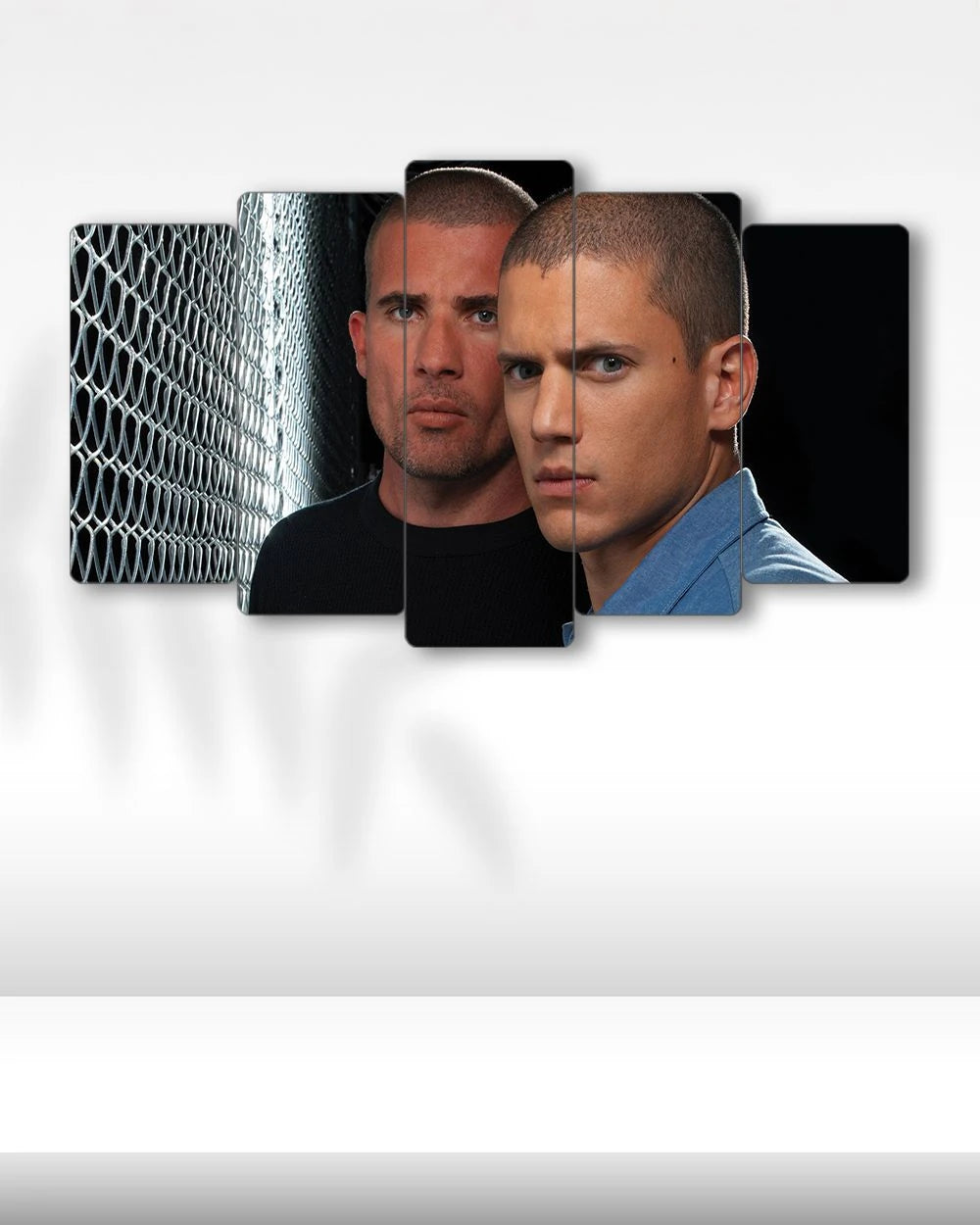Lincoln Burrows ve Michael Scofield, Prison Break - 5 Parçalı Tablo
