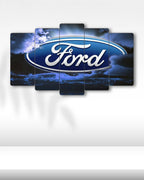 Ford Logo - 5 Parçalı Araba Tablo