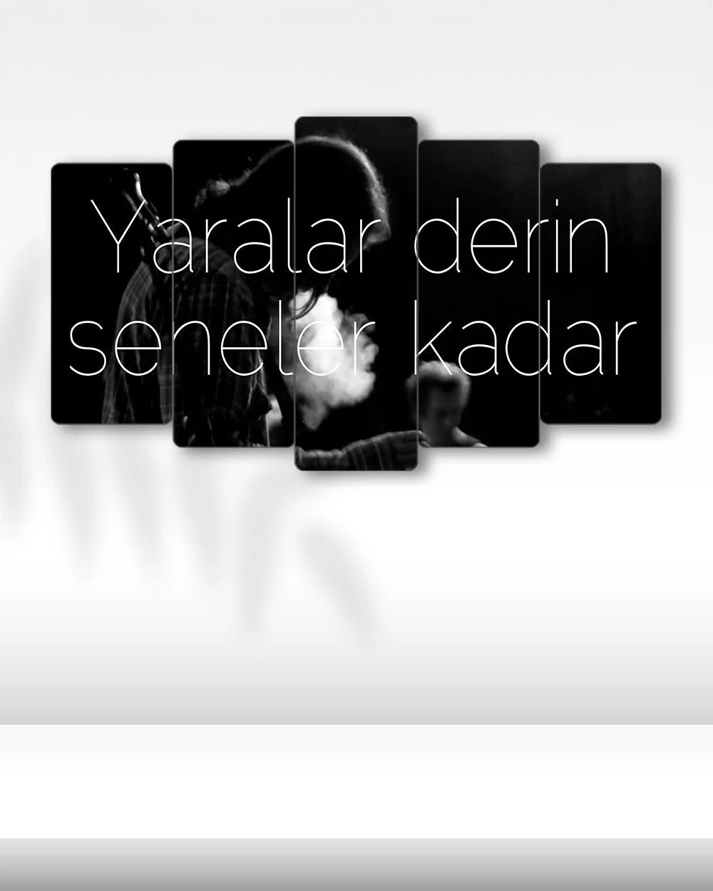 Duman, Yaralar Derin Seneler Kadar - 5 Parçalı Tablo