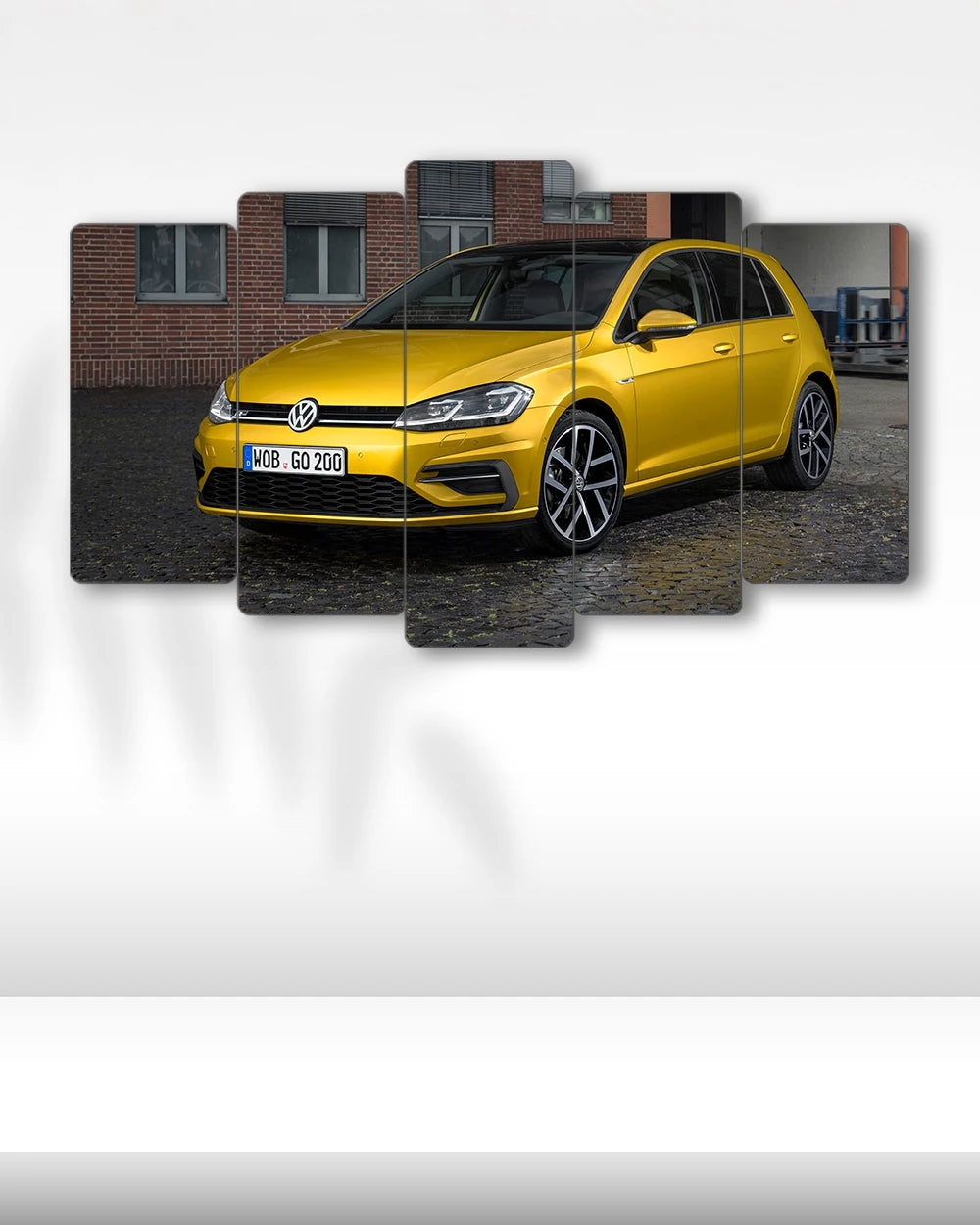 Volkswagen Golf MK7.5 R-Line - 5 Parçalı Araba Tablo