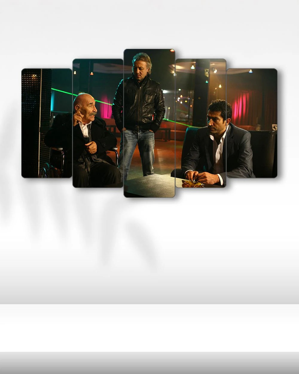 Ezel, Ramiz Dayı ve Cengiz - 5 Parçalı Tablo