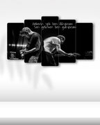 Duman, Haberin Yok Ben Ölüyorum - 5 Parçalı Tablo