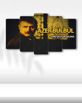 Azer Bülbül, Yine Düştün Aklıma - 5 Parçalı Tablo