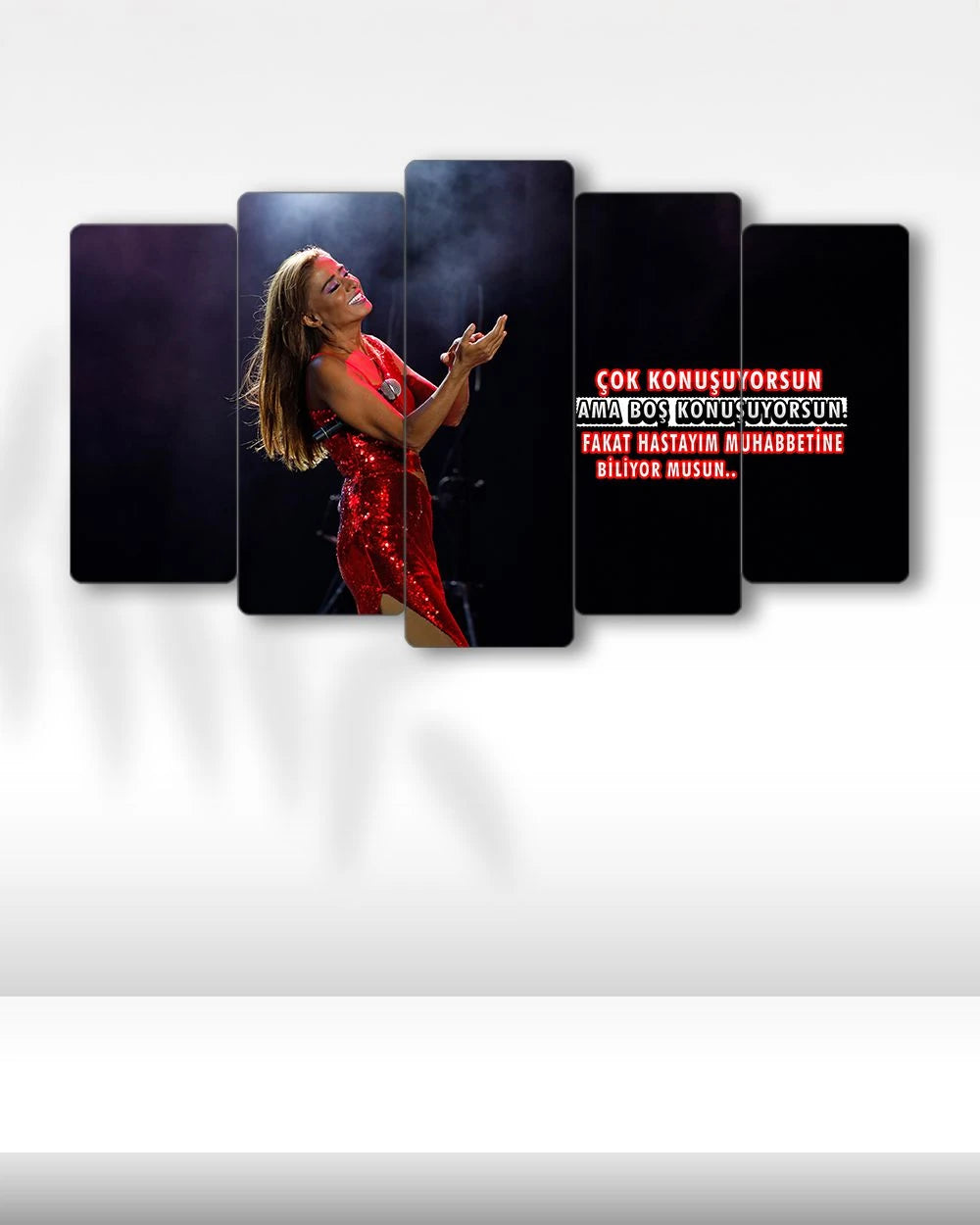 Yıldız Tilbe, Çok Konuşuyorsun - 5 Parçalı Tablo