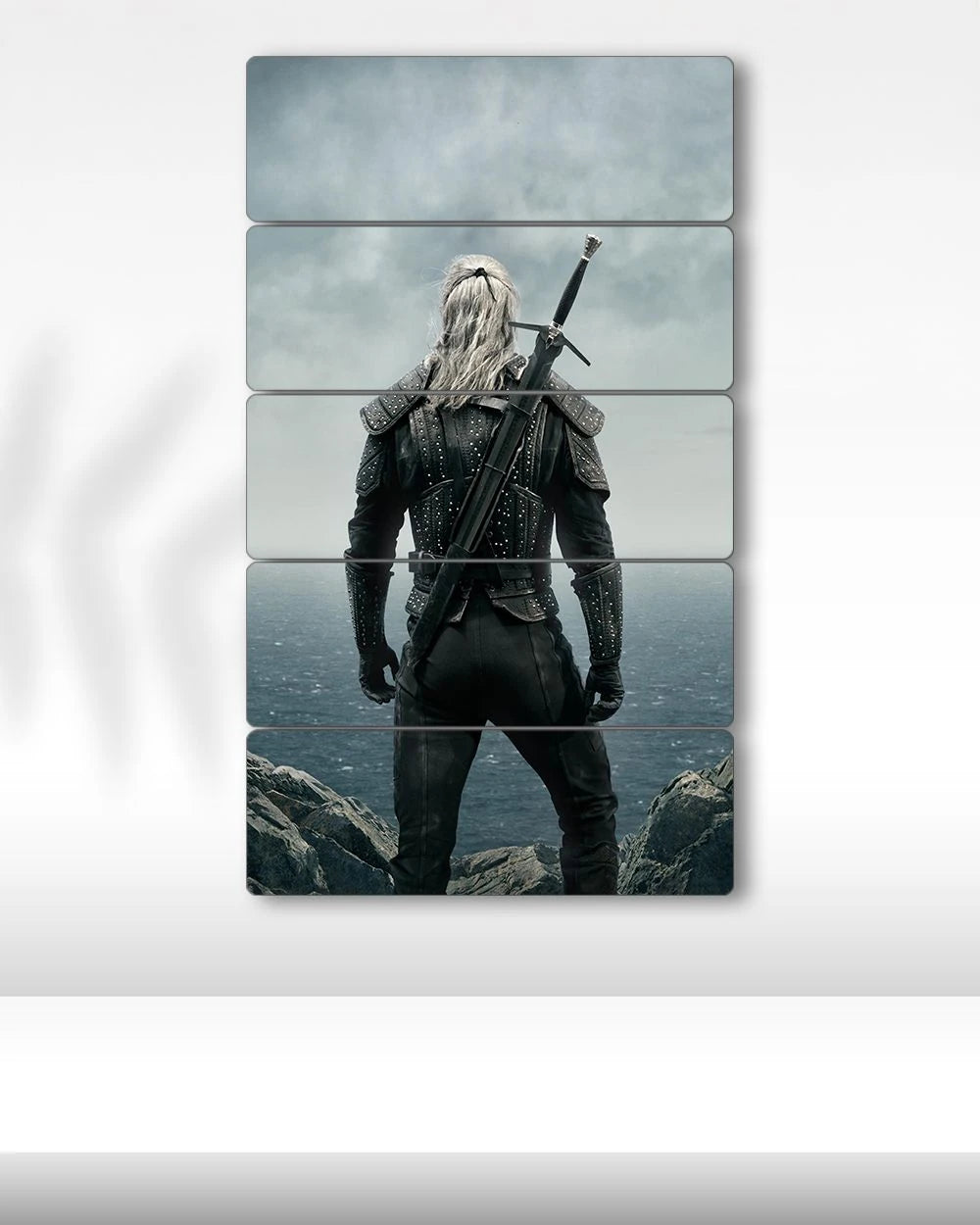 The Witcher, Geralt Manzara - 5 Parçalı Tablo