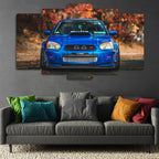 Subaru Impreza WRX STI - 5 Parçalı Araba Tablo