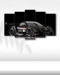 Honda NSX-GT Super GT - 5 Parçalı Araba Tablo