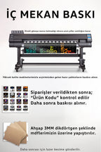 Ayın Evreleri, Uzay - 5 Parçalı Tablo