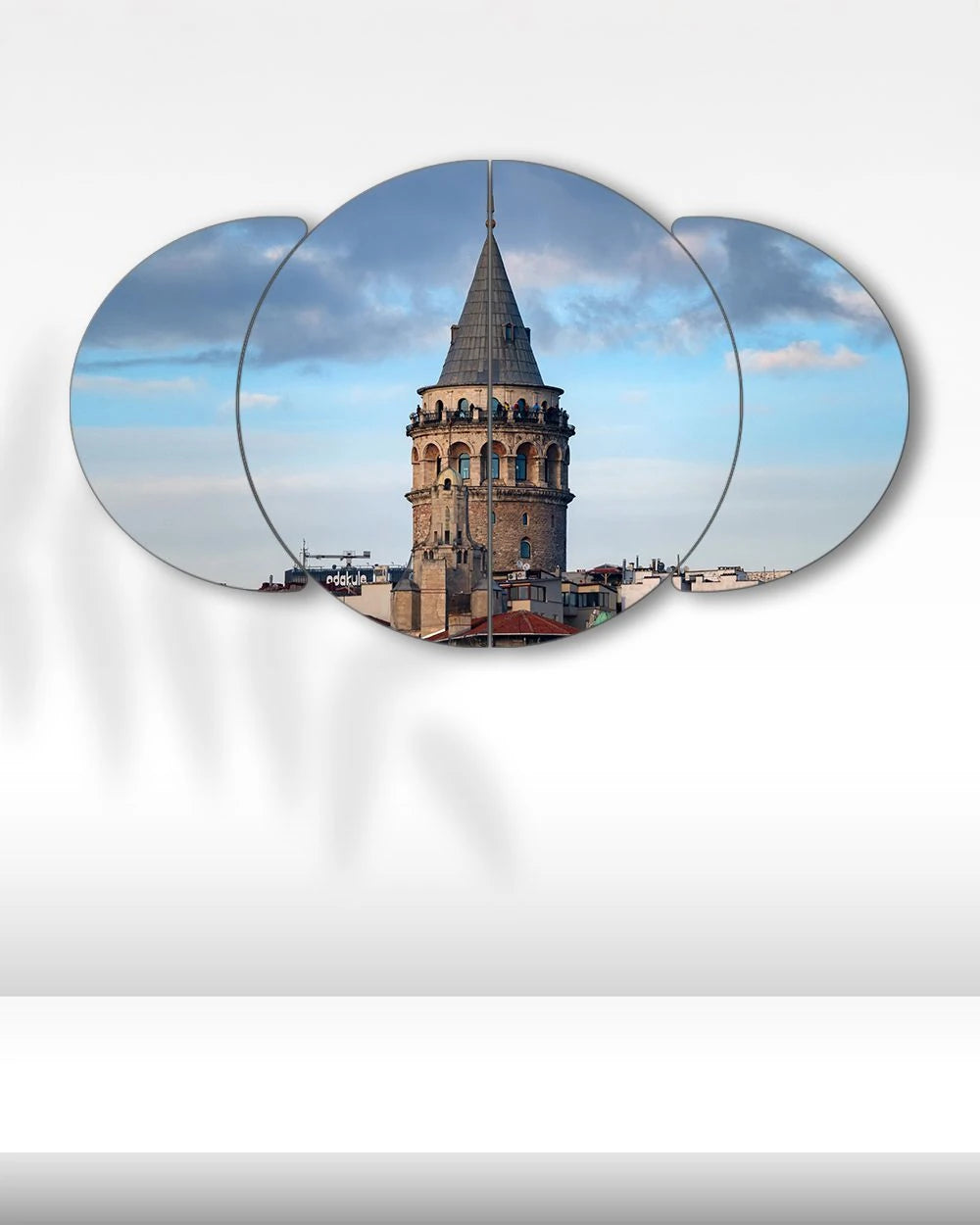 Galata Kulesi İstanbul - 4 Parçalı Tablo