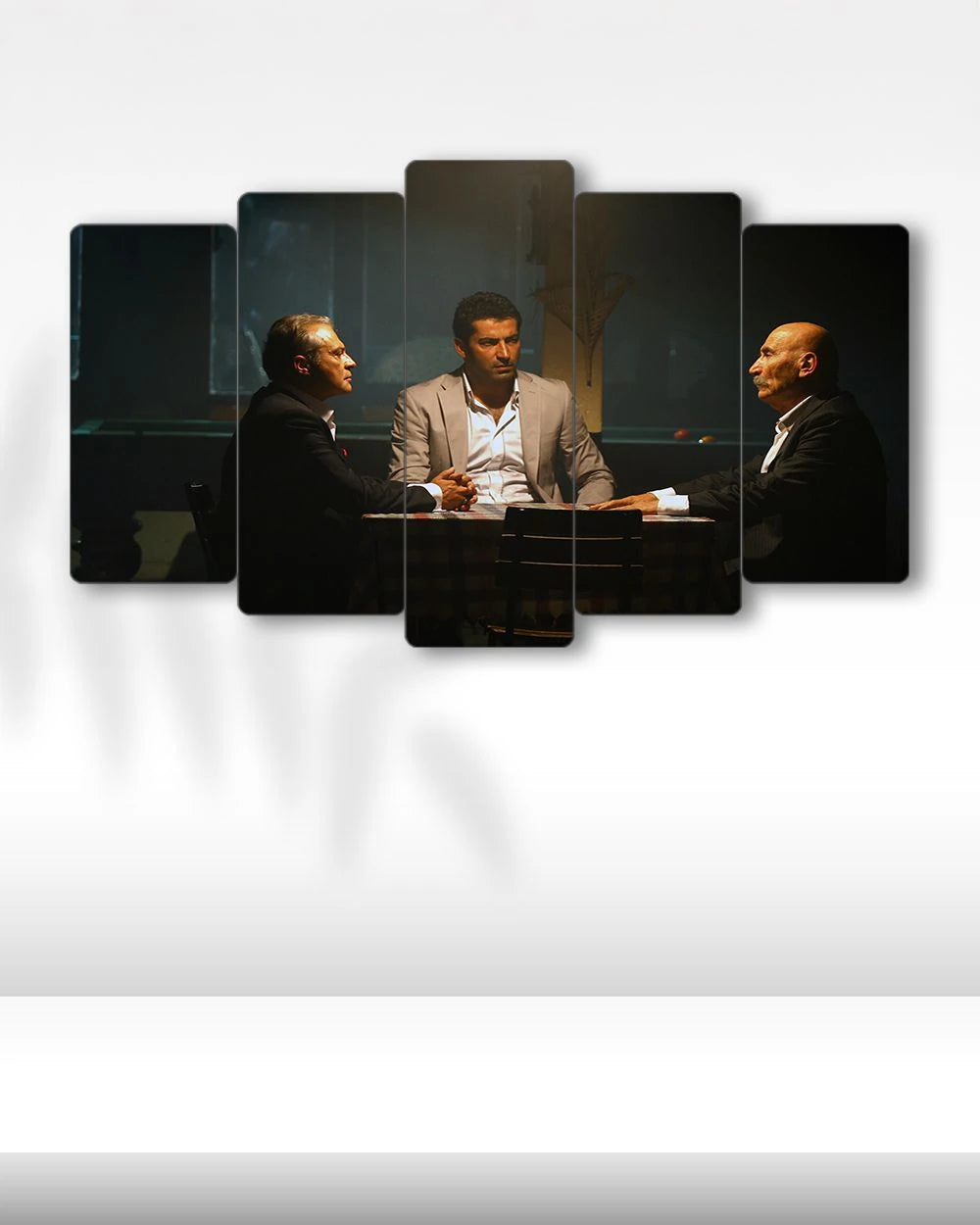 Ezel, Ramiz Dayı ve Kenan Birkan - 5 Parçalı Tablo