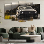 Volkswagen Passat B8 - 5 Parçalı Araba Tablo