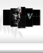 Vikings, Ragnar Lothbrok - 5 Parçalı Tablo