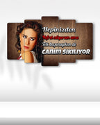 Yıldız Tilbe, Canım Sıkılıyor - 5 Parçalı Tablo