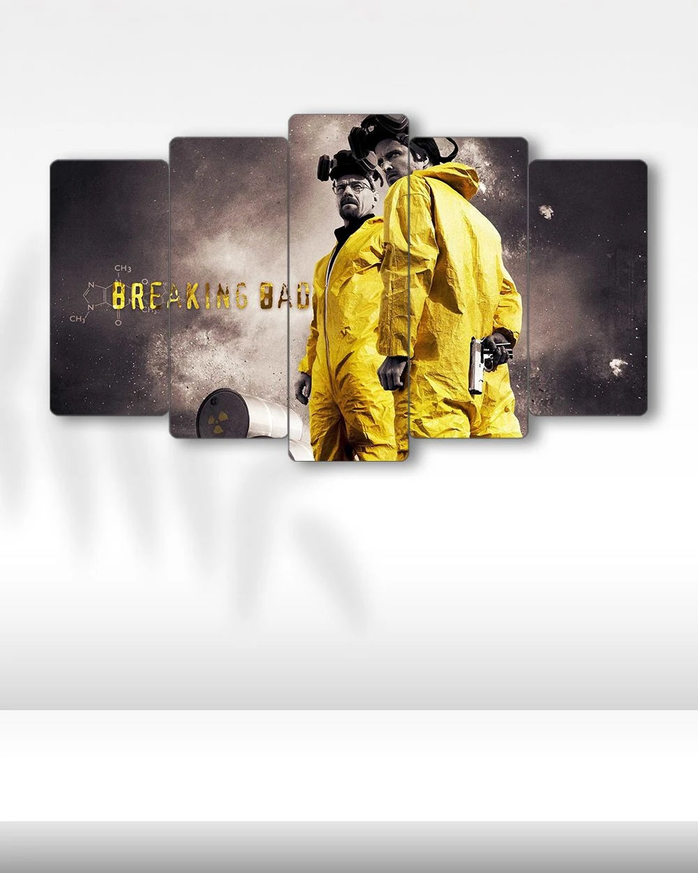 Walter White ve Jesse Pinkman, Breaking Bad - 5 Parçalı Tablo