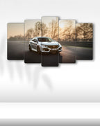 Honda Civic Type-R FK8 - 5 Parçalı Araba Tablo