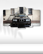 BMW E30 M3 - 5 Parçalı Araba Tablo