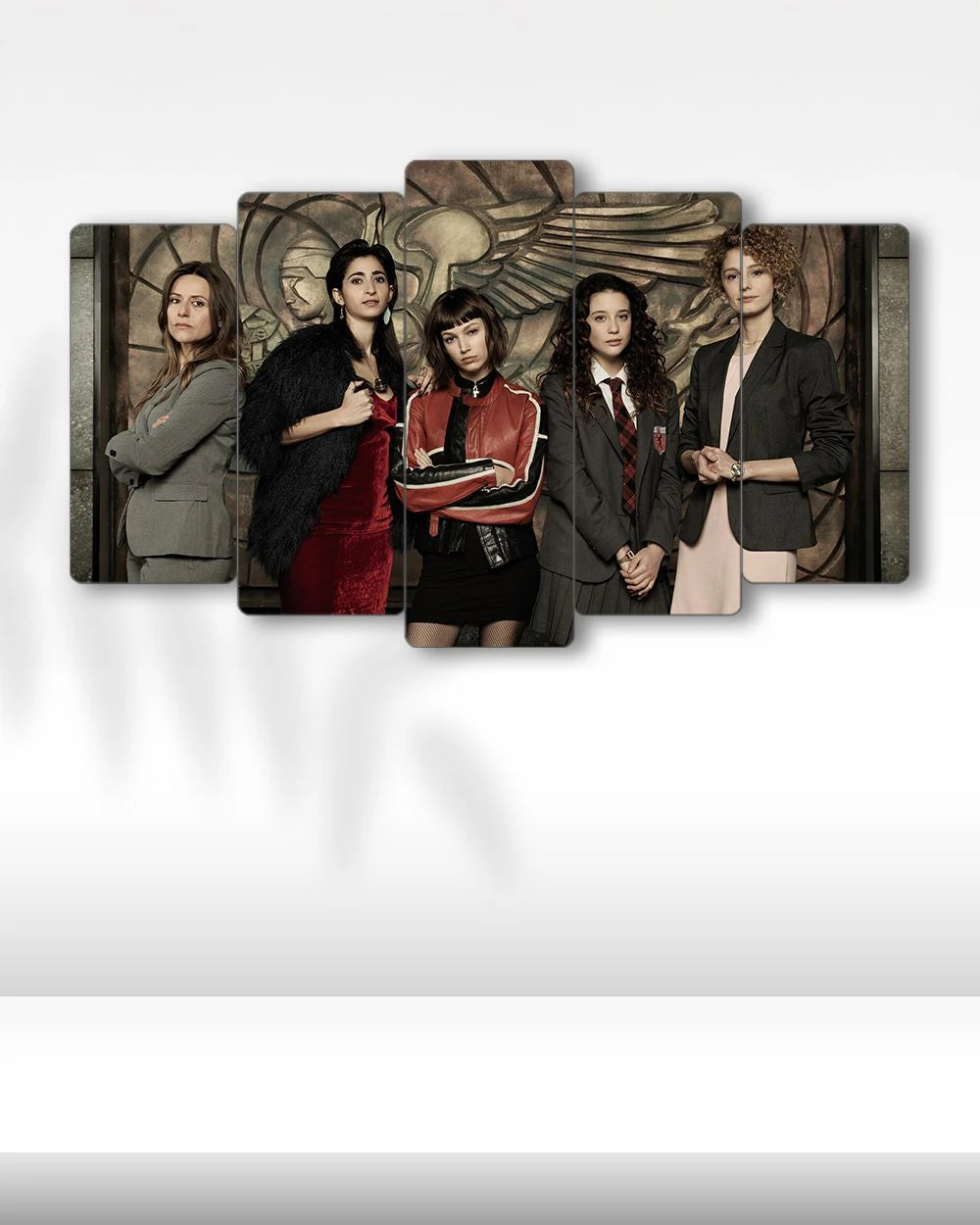 La Casa de Papel, Kadro - 5 Parçalı Tablo
