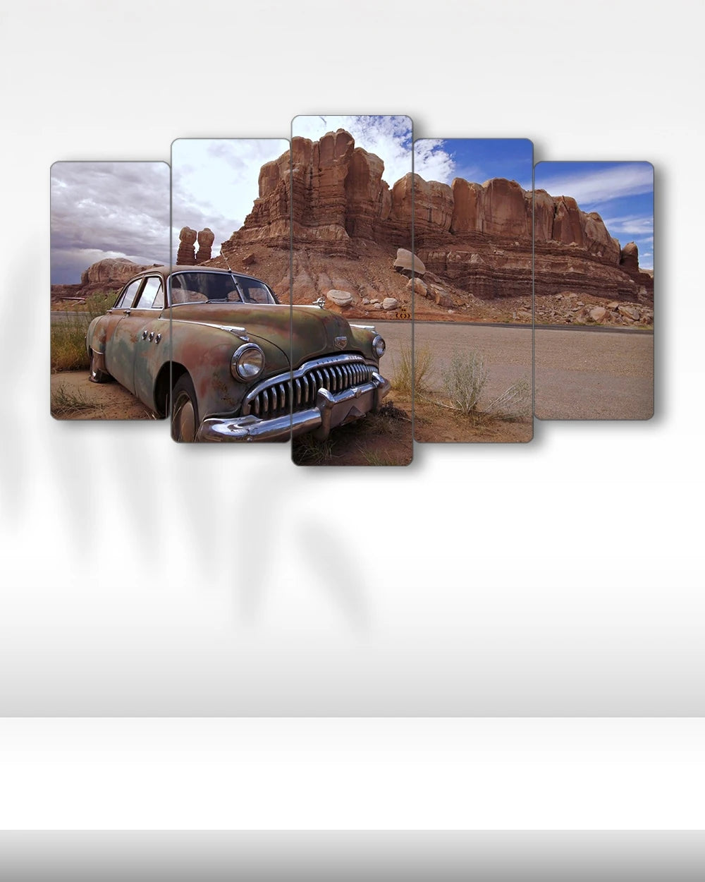 Buick Super Eight 1949 - 5 Parçalı Araba Tablo