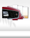 Seat FR Ön Izgara - 5 Parçalı Araba Tablo