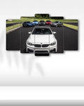 BMW M4 F82 - 5 Parçalı Araba Tablo