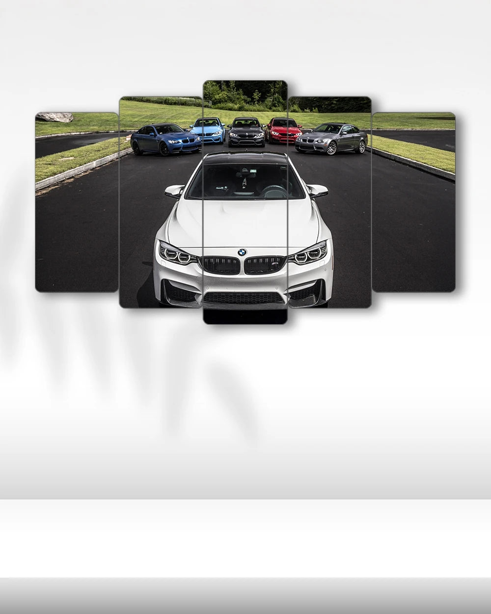 BMW M4 F82 - 5 Parçalı Araba Tablo