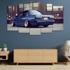 BMW E30 Sedan - 5 Parçalı Araba Tablo