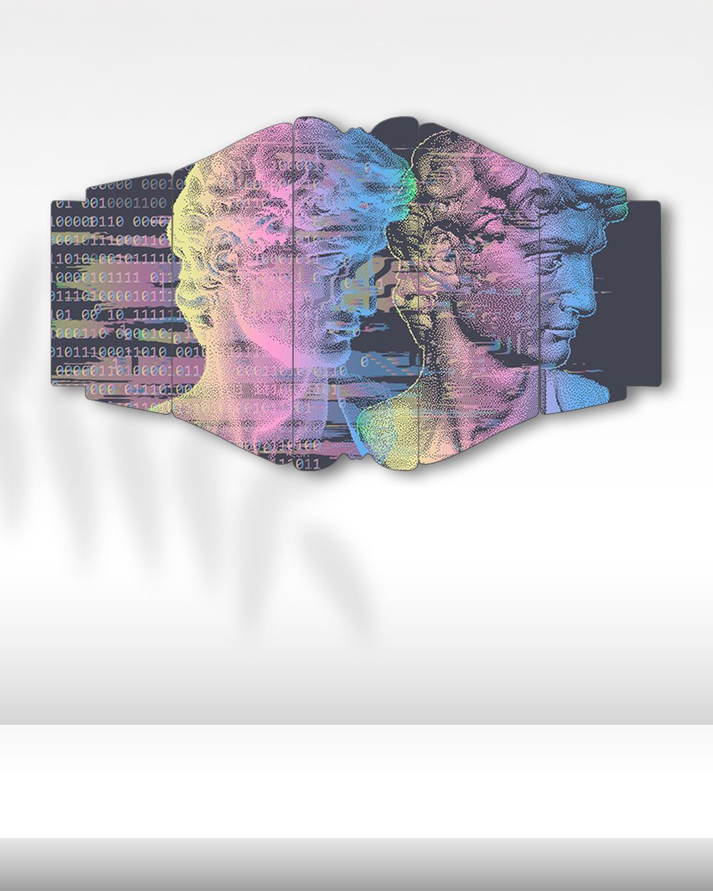 Dijital Rönesans - 5 Parçalı Tablo