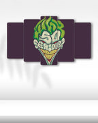 Joker, The Dark Knight, Why So Serious - 5 Parçalı Tablo
