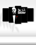 Vito Corleone, The Godfather - 5 Parçalı Tablo