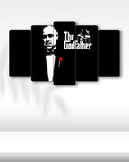 Vito Corleone, The Godfather - 5 Parçalı Tablo