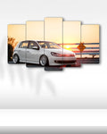 Volkswagen Golf MK6 - 5 Parçalı Araba Tablo