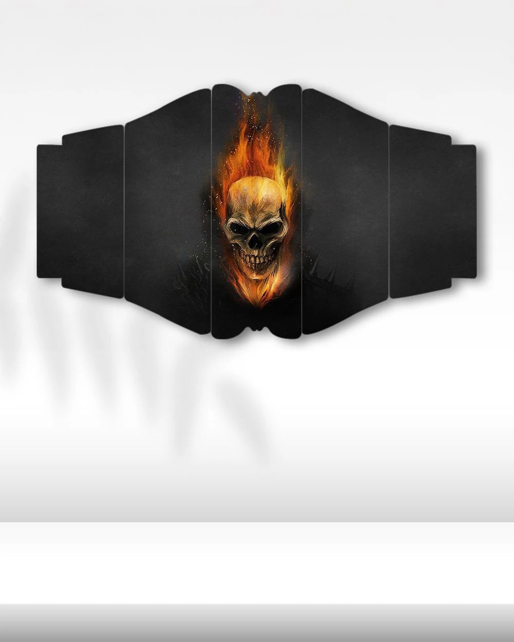 Cehennem Alevi, Kuru Kafa - 5 Parçalı Tablo