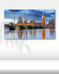Big Ben Saat Kulesi, Londra, İngiltere - 5 Parçalı Tablo