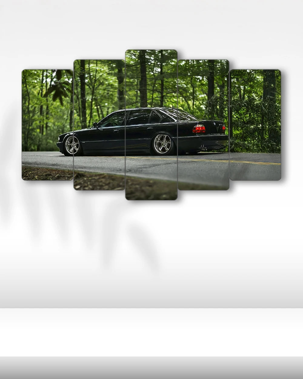 BMW 740i E38 1998 - 5 Parçalı Araba Tablo